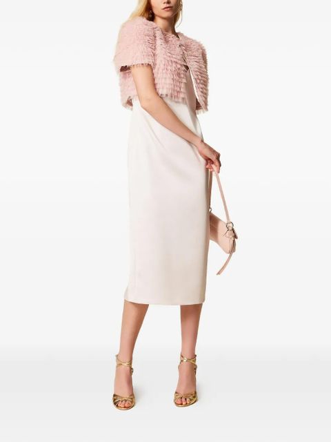 TWINSET tulle ruffled jacket - Pink - zdjęcie produktu nr 2