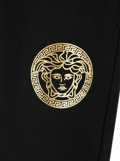 Versace cotton joggers - Black