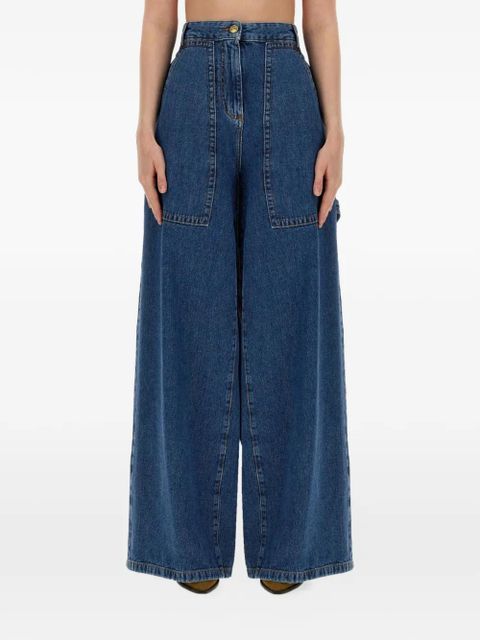 ETRO belt-loop buttoned jeans - Blue - zdjęcie produktu nr 1