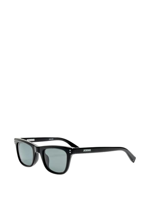 Jacquemus rectangle sunglasses - Black - zdjęcie produktu nr 2