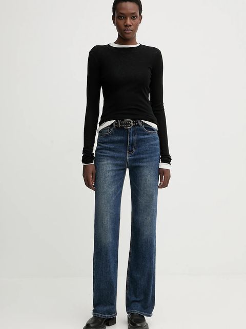 Miss Sixty longsleeve z dodatkiem wełny 2-pack kolor czarny 6S3SJ3360A - zdjęcie produktu nr 2