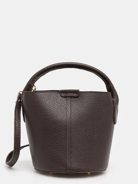 Answear.LAB torebka skórzana kolor brązowy - zdjęcie produktu nr 1