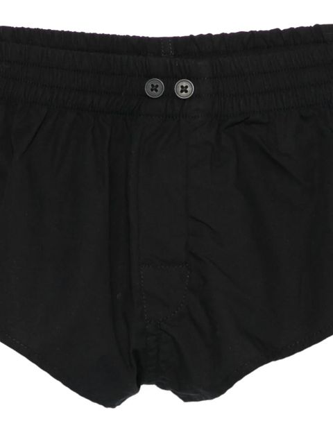 ENTIRE STUDIOS elasticated-waistband shorts - Black