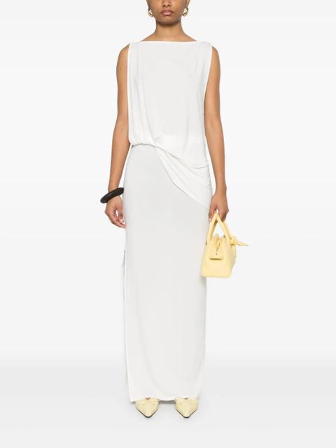 Jacquemus The Peplo maxi dress - White - zdjęcie produktu nr 2