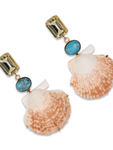 Jennifer Behr Riviera earrings - Neutrals