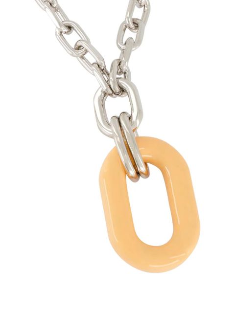 Rabanne resin-pendant cable-link necklace - Silver - zdjęcie produktu nr 2
