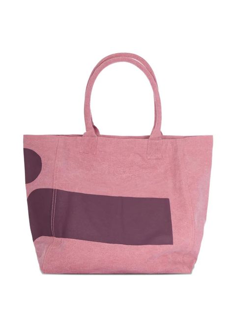 ISABEL MARANT logo-print tote bag - Pink - zdjęcie produktu nr 2