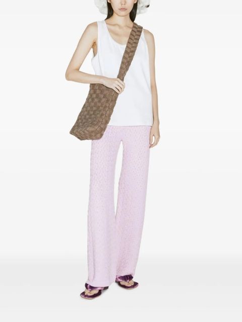 Isa Boulder Cableweave trousers - Pink - zdjęcie produktu nr 2