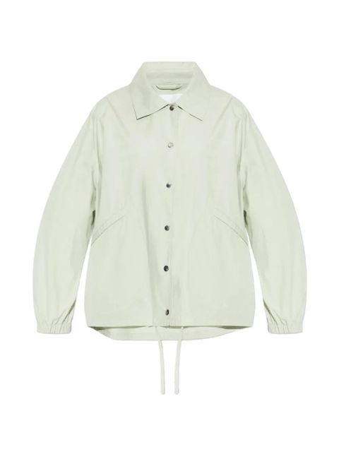 Jil Sander button-up cotton jacket - Green - zdjęcie produktu nr 1