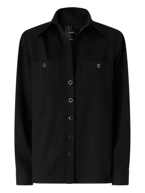 PINKO pocket shirt - Black - zdjęcie produktu nr 1