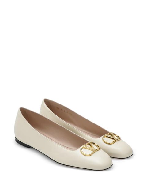 Valentino Garavani VLogo ballet flats - Neutrals - zdjęcie produktu nr 2