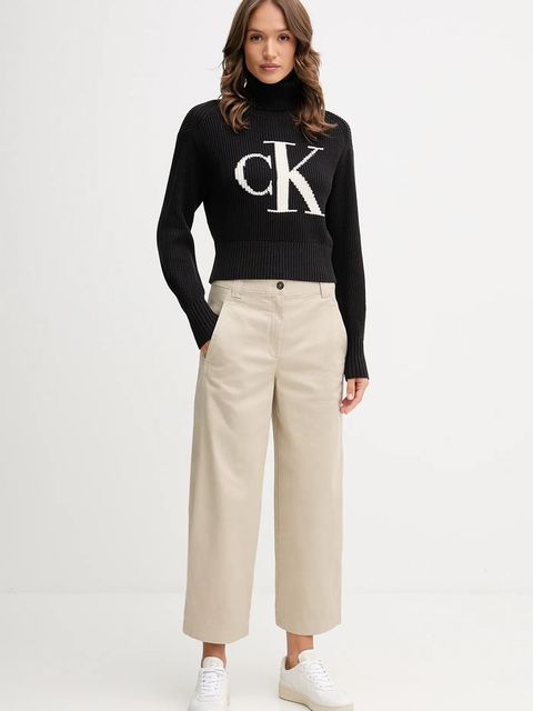 Calvin Klein Jeans sweter bawełniany - zdjęcie produktu nr 1