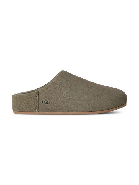 UGG kapcie Elea Slip-On kolor zielony 1171390.MSG - zdjęcie produktu nr 1