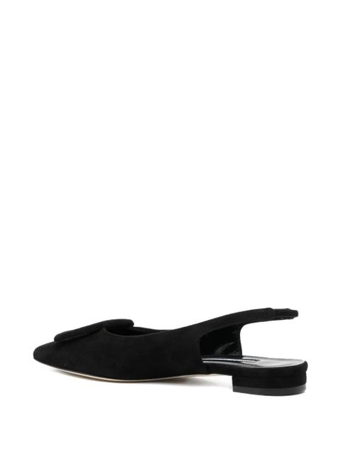 Manolo Blahnik buckle slingback pumps - Black - zdjęcie produktu nr 2