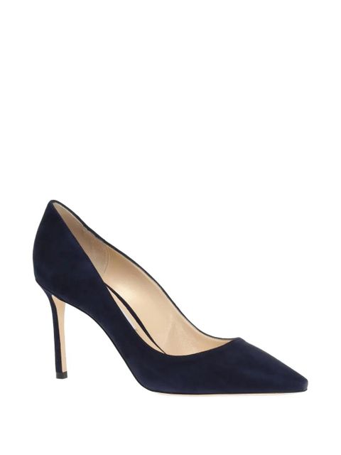 Jimmy Choo Romy suede pumps - Blue - zdjęcie produktu nr 2