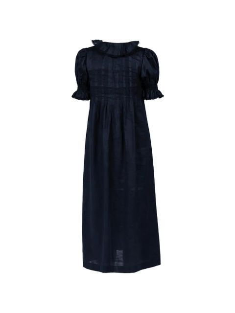 DÔEN Harriette ruffled dress - Blue - zdjęcie produktu nr 2