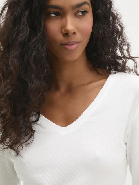 Answear.LAB piżama bawełniana kolor beżowy bawełniana