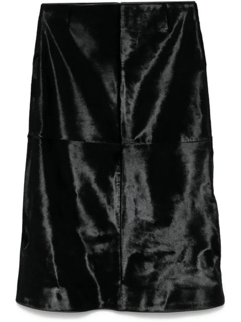 TOTEME A-line midi skirt - Black - zdjęcie produktu nr 1