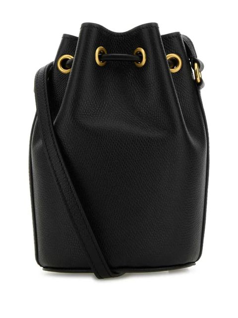 Valentino Garavani leather bucket bag - Black - zdjęcie produktu nr 2