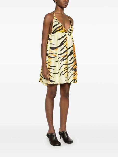 Nanushka Ceil mini dress - Yellow