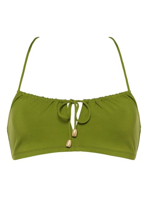 ERES Abysses cropped bikini top - Green - zdjęcie produktu nr 1