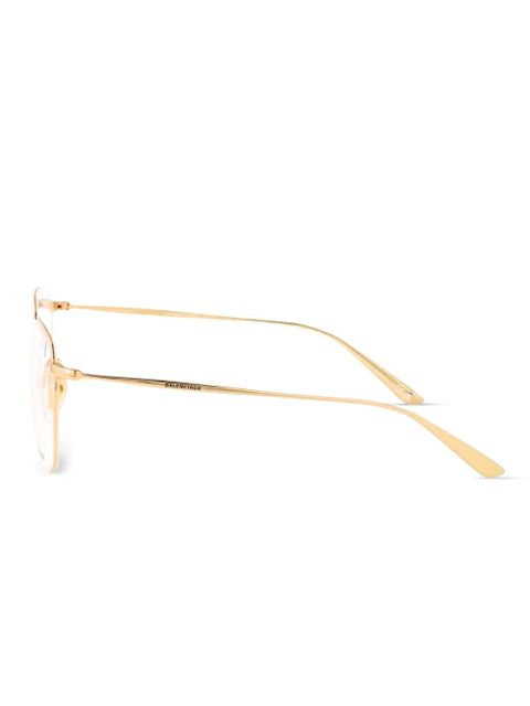 Balenciaga Eyewear square-frame glasses - Gold
