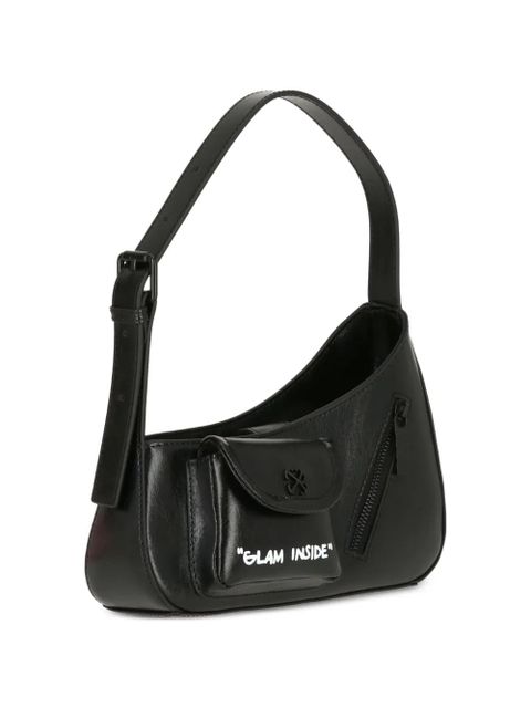 Off-White Jitney pocket-detail shoulder bag - Black