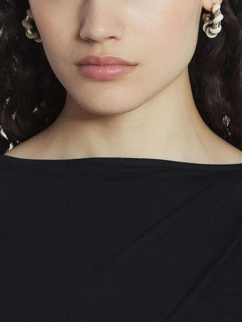 Lanvin twist hoop earrings - Gold