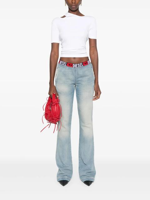 Diesel logo-waistband jeans - Blue - zdjęcie produktu nr 2