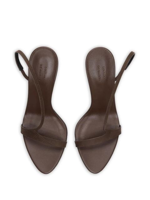 LouLou de Saison Lane strap heeled sandals - Brown