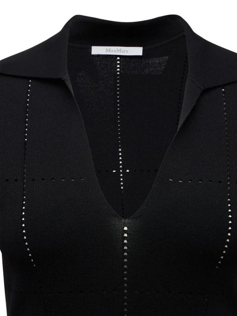 Max Mara perforated mini dress - Black - zdjęcie produktu nr 2