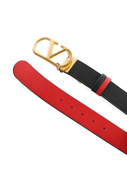 Valentino Garavani logo buckle belt - Black - zdjęcie produktu nr 2