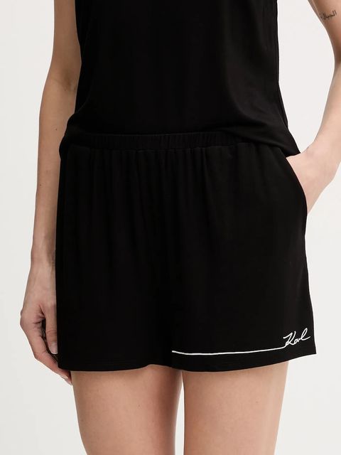 Karl Lagerfeld piżama damska kolor czarny B1W45011 - zdjęcie produktu nr 2