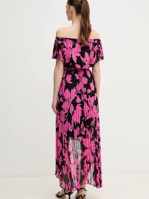 Joseph Ribkoff sukienka kolor różowy maxi rozkloszowana 241908