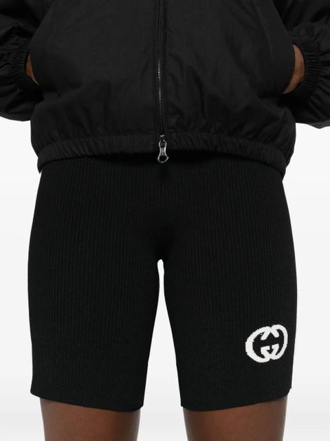Gucci logo-motif shorts - Black