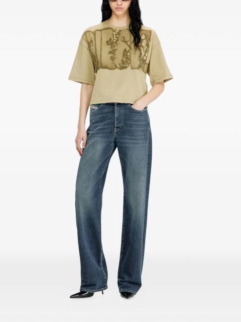 Diesel logo-print T-shirt - Green - zdjęcie produktu nr 2