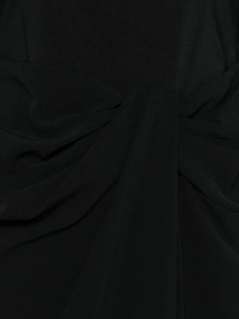Lauren Ralph Lauren off-shoulder draped dress - Black - zdjęcie produktu nr 2