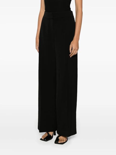 KHAITE Banton palazzo trousers - Black