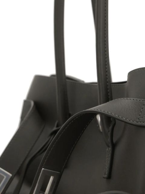 Balenciaga Bel Air leather shoulder bag - Brown