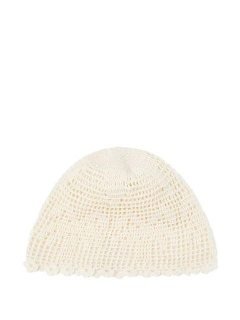 Alanui Island’s Diary crochet beanie hat - White - zdjęcie produktu nr 2