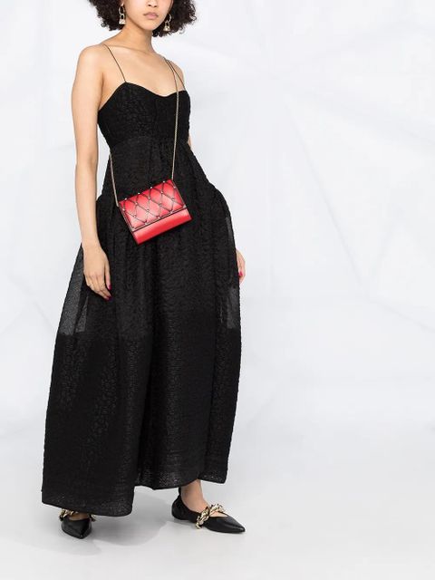 Valentino Garavani signature Rockstud-embellishment crossbody bag - Red - zdjęcie produktu nr 2