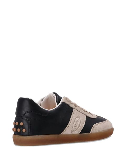 Tod's Tabs panelled sneakers - Black