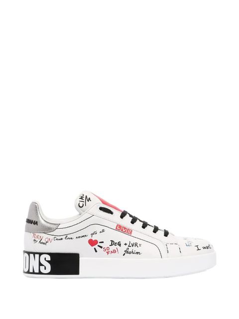 Dolce & Gabbana graphic details sneakers - White - zdjęcie produktu nr 1