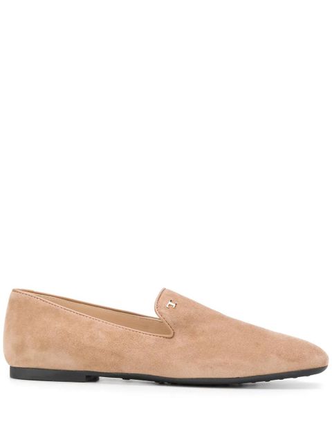 Tod's suede slippers - Neutrals - zdjęcie produktu nr 1