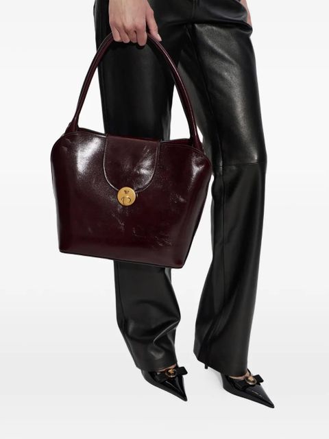 Versace Vivian leather shoulder bag - Brown - zdjęcie produktu nr 2