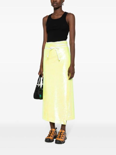 MM6 Maison Margiela single stitch-logo top - Black - zdjęcie produktu nr 2