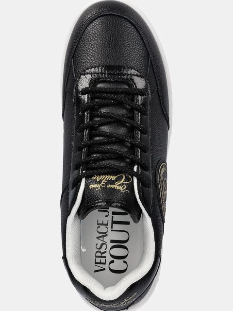 Versace Jeans Couture sneakersy damskie kolor czarny 79VA3SJ5 ZPB33 899