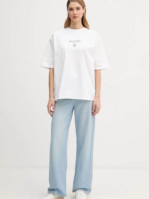 Calvin Klein Jeans t-shirt bawełniany - zdjęcie produktu nr 1