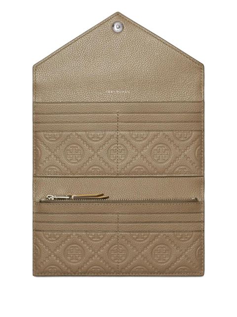 Tory Burch pebble envelope long wallet - Brown - zdjęcie produktu nr 2
