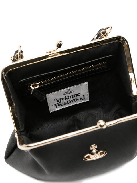 Vivienne Westwood Granny Frame Orb-detail mini bag - Black